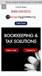 Mobile Screenshot of irvinebookkeeping.com